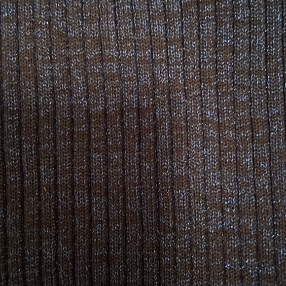 💥REDUCED💥OPEN EDIT NEW Sparkle Cutout Sweater in Navy Blazer Small - Picture 3 of 6